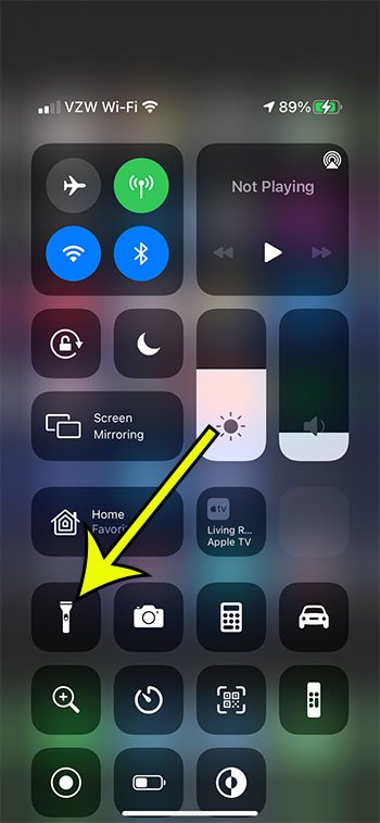 how to turn off flashlight on iphone 11 - Secuesite